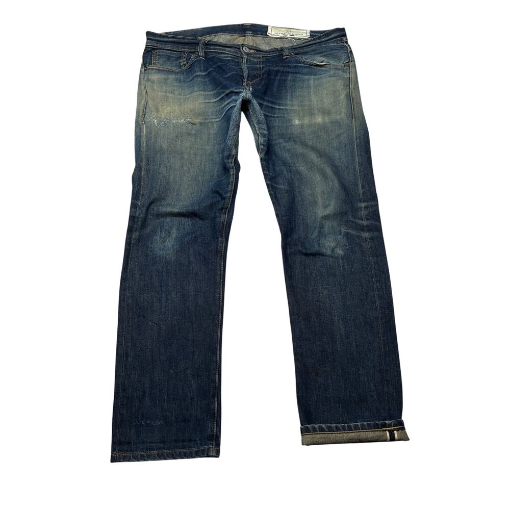 Rogue Territory RGT SK Skinny Signature 6 Pocket Selvedge Denim Jeans 38x30 READ